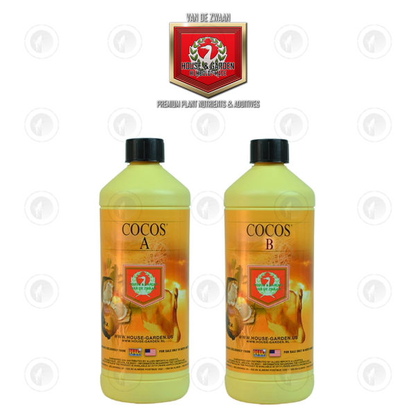 House & Garden - Cocos Base Nutrient A&B Set | 1L / 5L / 10L / 20L Set