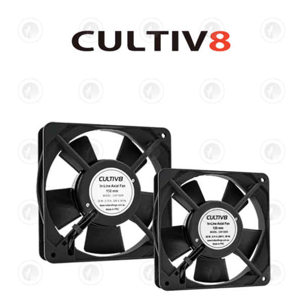 Cultiv8 - Computer Fan | 120MM (5")/150MM (6") | Ball Bearing
