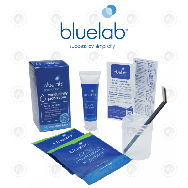 Bluelab - Probe Care Kit |  Conductivity | Clean & Calibrate PPM/EC/TDS