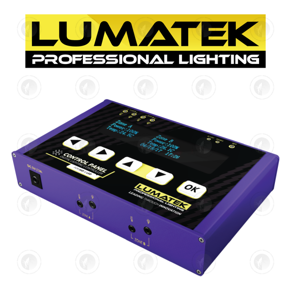 Lumatek - Digital Control Panel PLUS 2.0 | HID + LED | Dual Signal Lighting Controller
