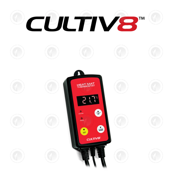 Cultiv8 - Heat Mat Thermostat | Temperature Controller