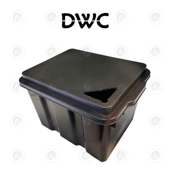 Hydro Tank - 39L DWC Module | Tub / Solid Lids / Cut Out Lids