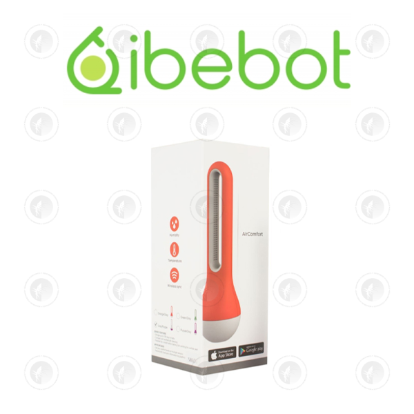 iBebot - Air Comfort | Temperature & Humidity Sensor | Wireless Monitor & Record | Phone Linkable