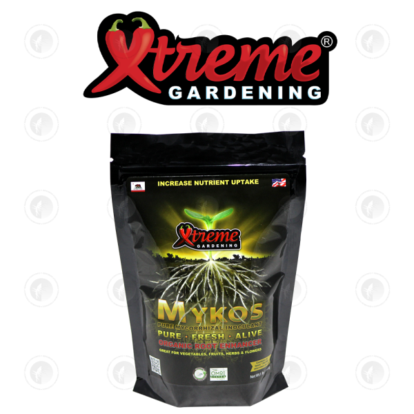 Xtreme Gardening - Mykos | Granular | Pure Mycorrhizal Inoculant | 100G / 454G / 1KG
