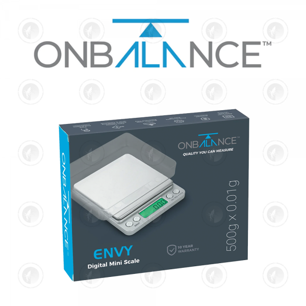 On Balance - Scales | Envy NV-500 | 500g X 0.01g | 10 Year Warranty