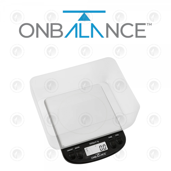 On Balance - Scales | Intrepid Series | With 2.2L Weighing Bowl | 5000g X 0.1g | 10 Year Warranty