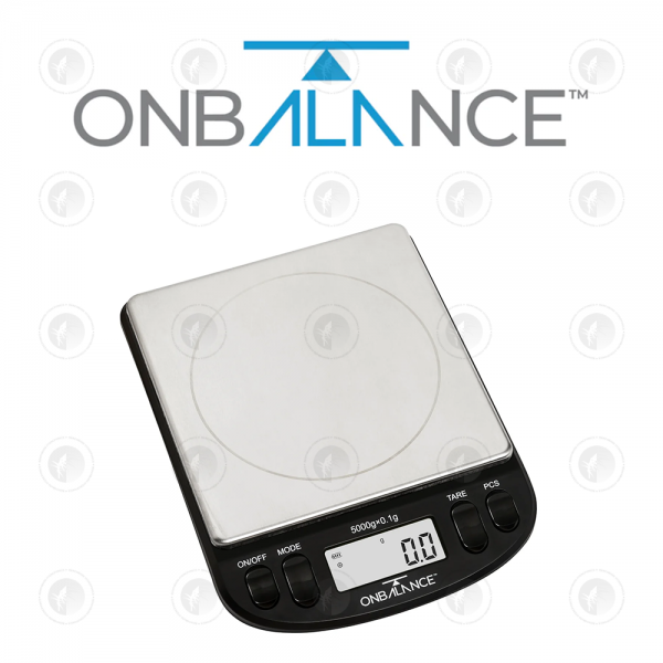 On Balance - Scales | Intrepid Series | With 2.2L Weighing Bowl | 5000g X 0.1g | 10 Year Warranty