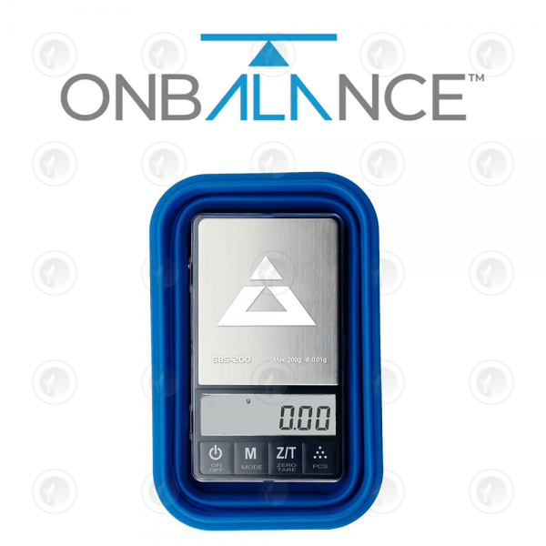 On Balance - Scales | SBS-200 | With Silicone Weighing Bowl | 200g X 0.01g | 10 Year Warranty