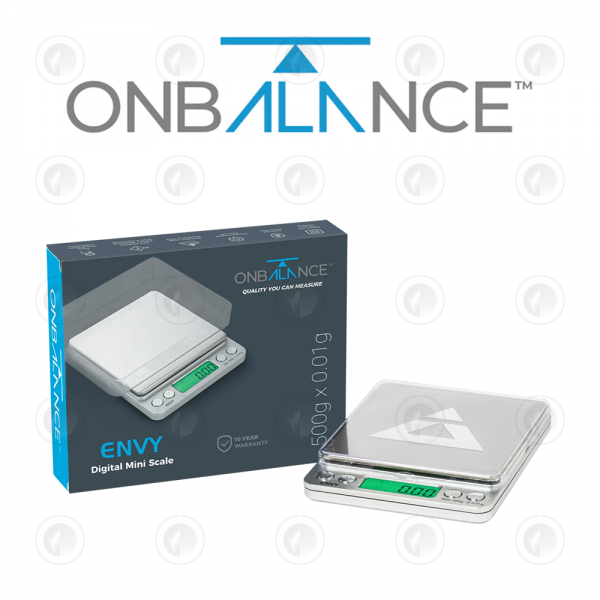 On Balance - Scales | Envy NV-500 | 500g X 0.01g | 10 Year Warranty