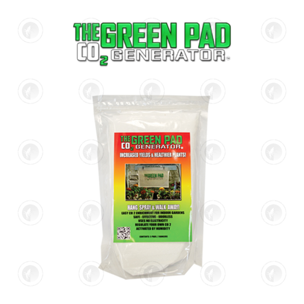 The Green Pad - CO2 Generator | Original | 5 Pack | For Grow Tent Room