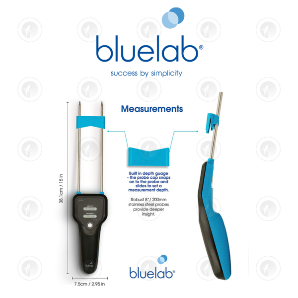 Bluelab - Pulse Meter | 3 in 1 | Moisture / Conductivity / Temperature