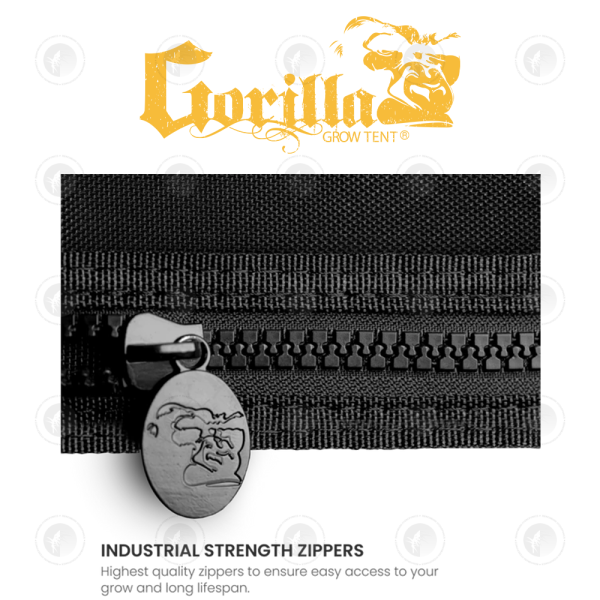 Gorilla - Grow Tent | GGT55 | 5X5FT / 152CM x 152CM x (213-244)CM