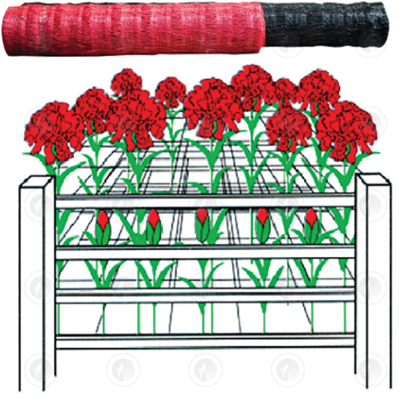 Scrog Netting - 1.2M Red Wide / 2M Black Wide | Sea of Green | Canopy Management
