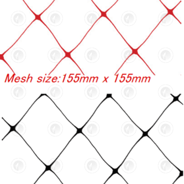 Scrog Netting - 1.2M Red Wide / 2M Black Wide | Sea of Green | Canopy Management