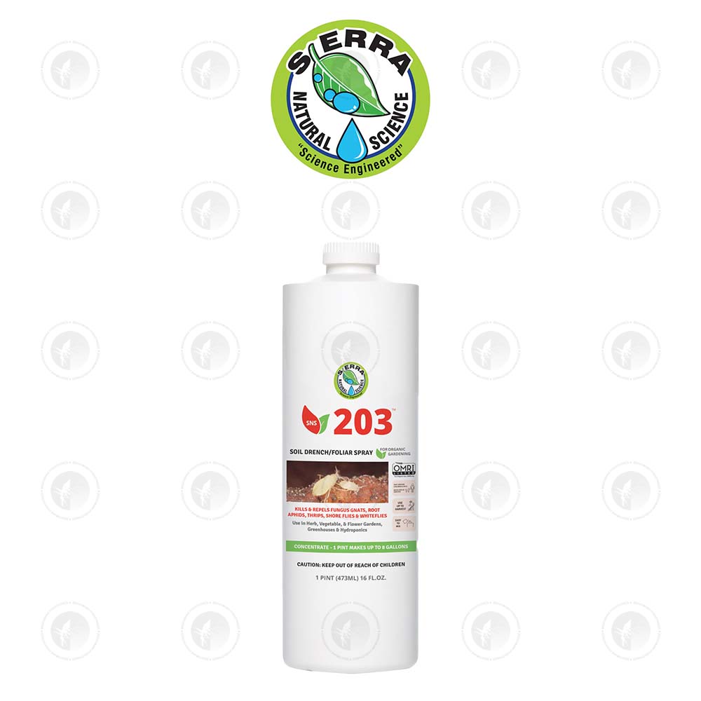 Sierra Natural Science - SNS 203 | Organic Soil Drench/Foliar Spray |  470ML / 3.79L