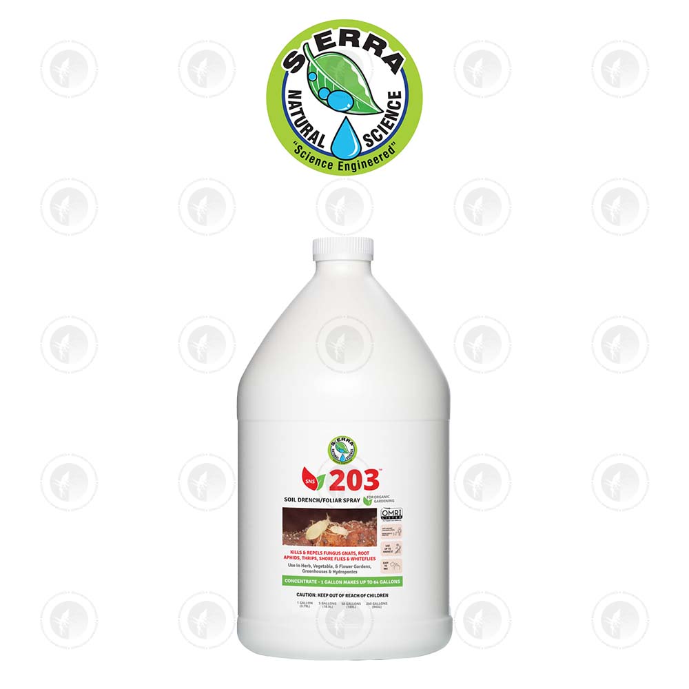 Sierra Natural Science - SNS 203 | Organic Soil Drench/Foliar Spray |  470ML / 3.79L