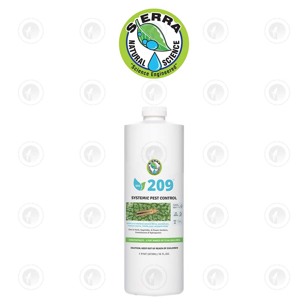 Sierra Natural Science - SNS 209 Organic Systemic Pest Control | 470ML / 3.79L