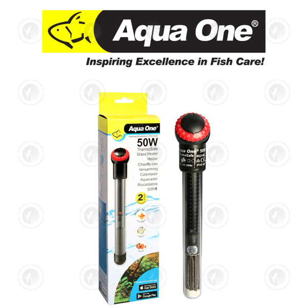 Aqua One - Thermosafe Heater | 100W / 200W / 300W | Hydroponics | Aquarium