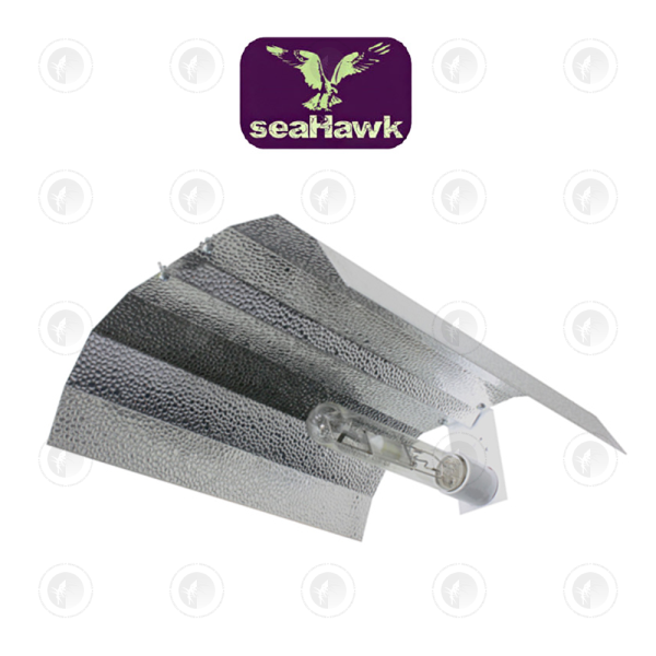 Seahawk - Ultra Lite HID Reflector | XS / S / M / L | Hammer-Tone | Silver