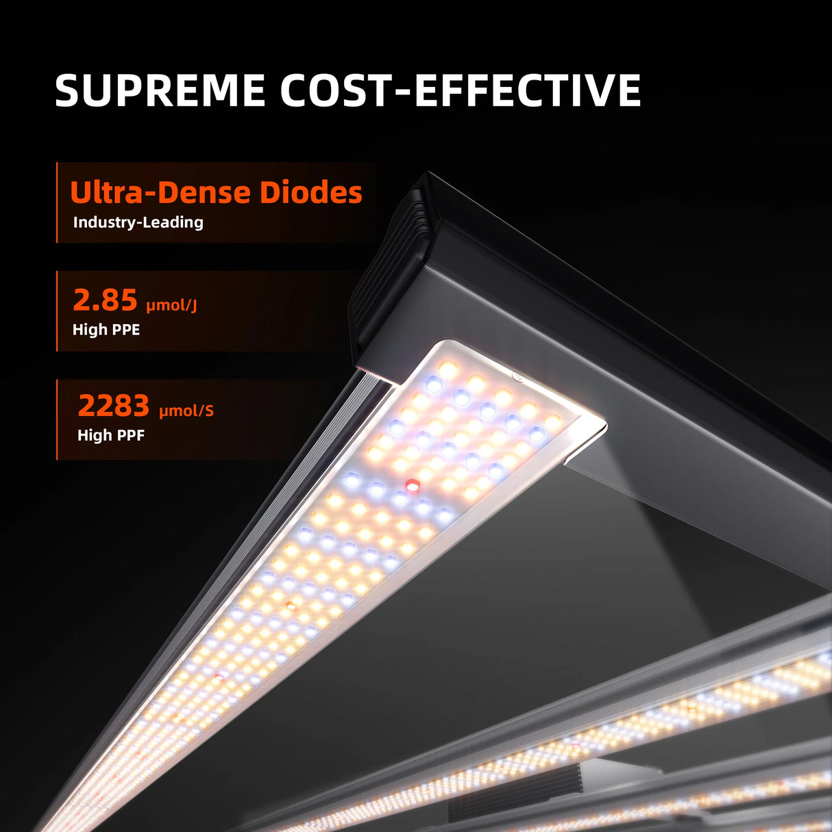Spider Farmer - G8600 | 800W | WiFi & Bluetooth App-Controlled | Dimmable | Full Spectrum | CO2 Commercial LED Grow Light for 5X5 (150 x 150 cm)
