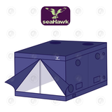 Sea Hawk Smart Indoor Grow Tent - 240CM x 240CM x 200CM or 230CM | Comes In 2 Boxes