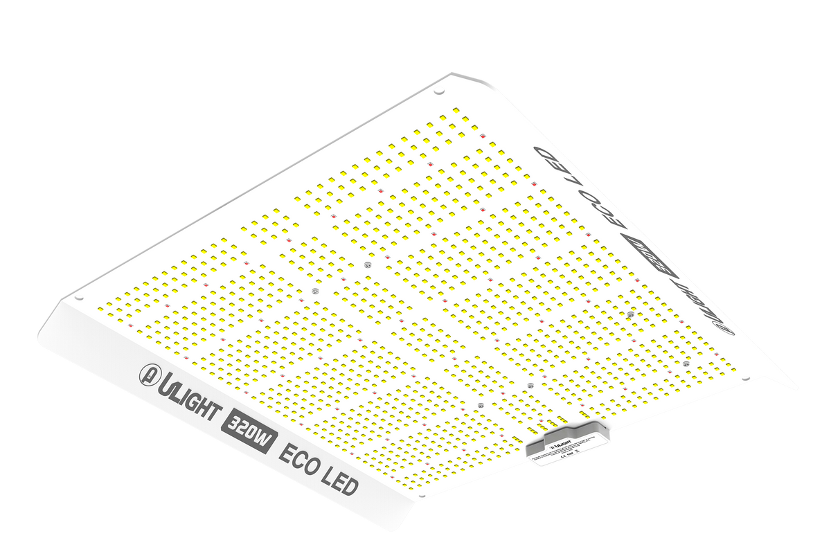 ULight - Eco LED Grow Light Board | 320W | 2.5 UMOL/J | Dimmable | IP65 | Full Spectrum