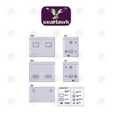 Sea Hawk Smart Indoor Grow Tent - 290CM x 145CM x 200CM