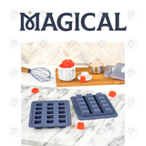 Magical Butter MB2e 21 Up Square Gummy Trays - 8ML | 2 Pack | Non-Stick | Durable