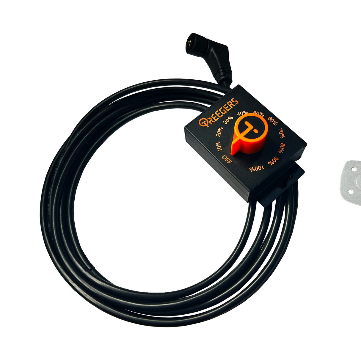 Treegers - Precise T Dimmer With 3M Cable | 0-10V | Control 50 LED Fixtures | Dimmer Cable/Connector IP67