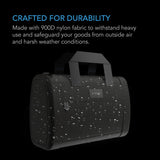 AC Infinity - Smell Proof HandBag | Black | With 900D Nylon Fabric & Carbon Filter Lining