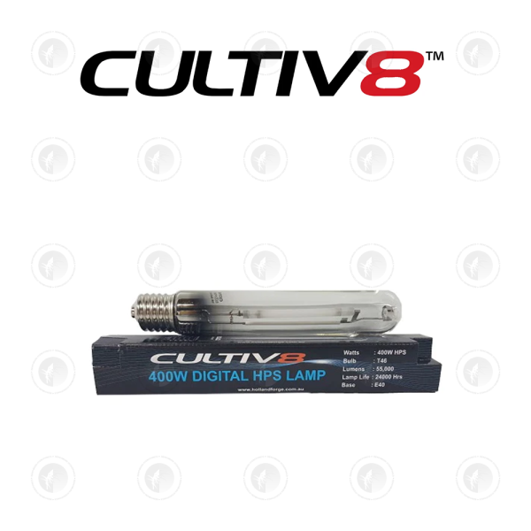 Cultiv8 High Pressure Sodium (HPS) Digital Lamp - 400W | 240V | SE