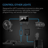 AC Infinity- UIS Lighting Adapter Type-A | for RJ11/12 Connector Lights With PWM or 0-10v Dimmers