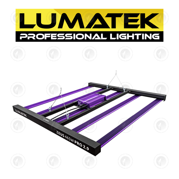 Lumatek LED Grow Light - ZEUS 465W Pro 2.9 | 220-240V | IP65 | Osram & Lumileds Diodes