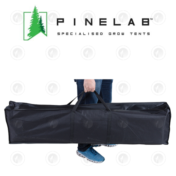 Pinelab Specialised Grow Tent - 1.2M x 1.2M x 2.13M High (4FT x 4FT) | With CFM Kit & Gear Board