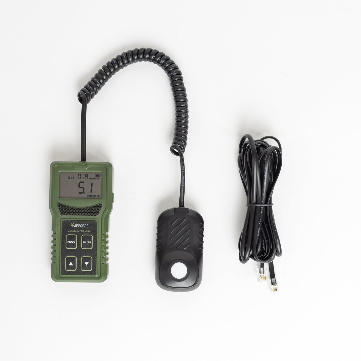 Treegers - Quantum PAR Meter | PPFD Range: 400 TO 700NM | Remote Quantum Sensor For Precise Readings