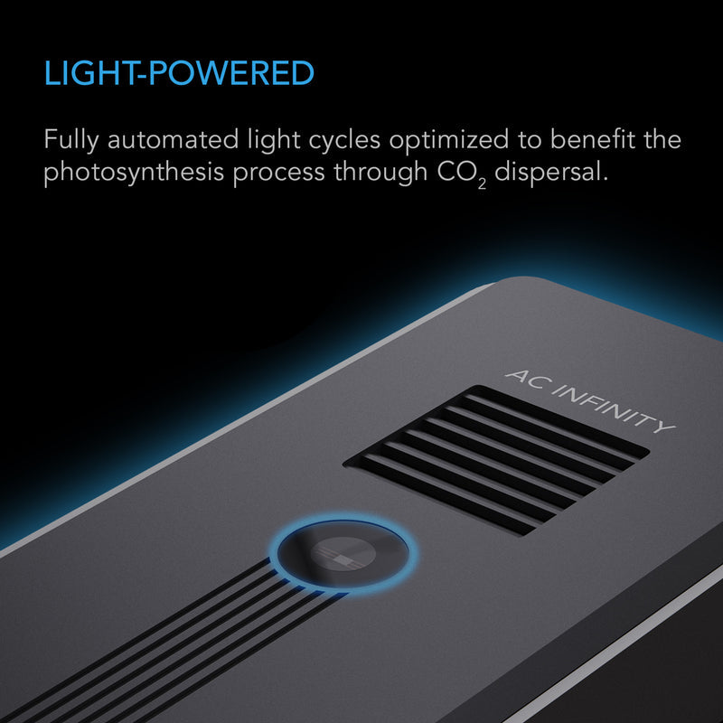AC Infinity- CO2 + Light Sensor for Controller AI+ | CO2 Data Tracking | Optimised FAE | Day and Night Scheduling