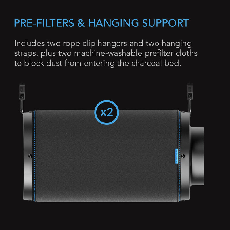AC Infinity- Carbon Filter | Australian Charcoal | 10 Inch / 250 MM
