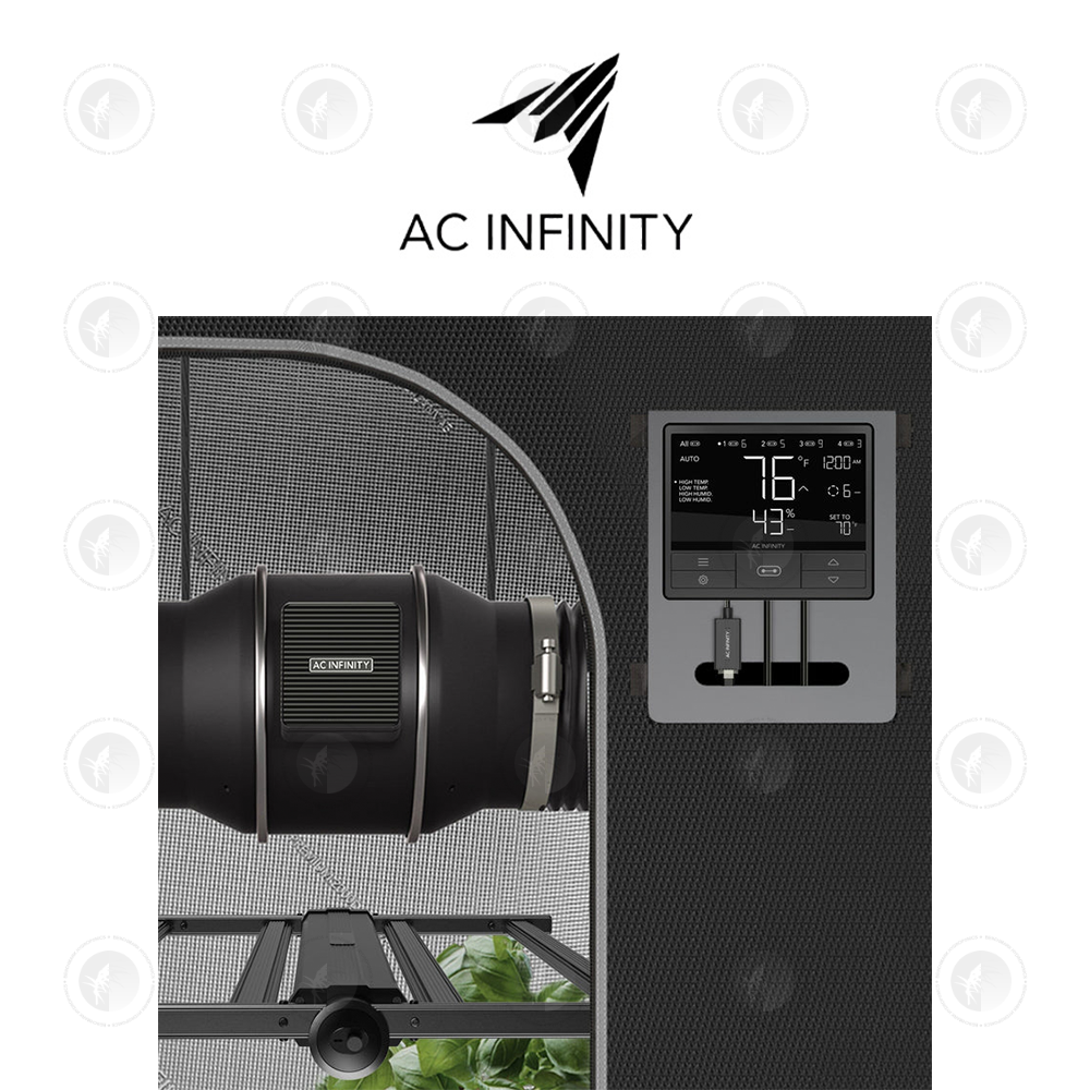 AC Infinity- UIS Lighting Adapter Type-A | for RJ11/12 Connector Lights With PWM or 0-10v Dimmers