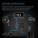 AC Infinity- UIS Lighting Adapter Type-D | for LED GROW LIGHTS with Dimmer | Control Wire Drivers