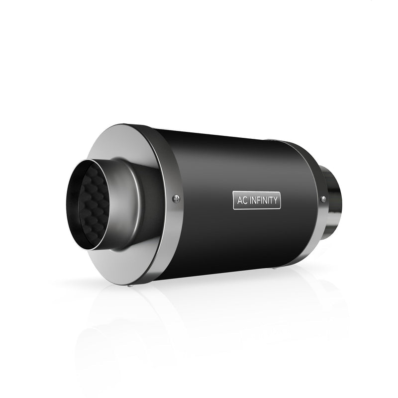 AC Infinity- Inline Duct Fan Silencer | 4 Inch 100 MM