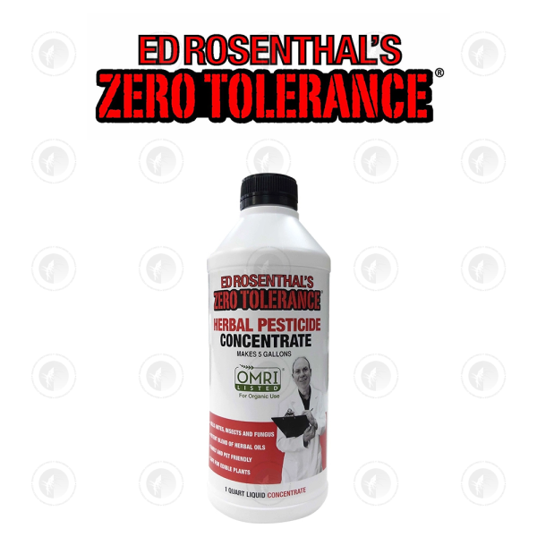 Ed Rosenthal's Zero Tolerance Herbal Pesticide - 946ml | Concentrated | Prevents Insect, Mites, Fungus