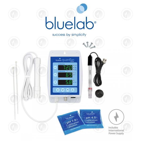 Bluelab Guardian Monitor - Measures EC PPM TDS CF PH Temp | AC Powered