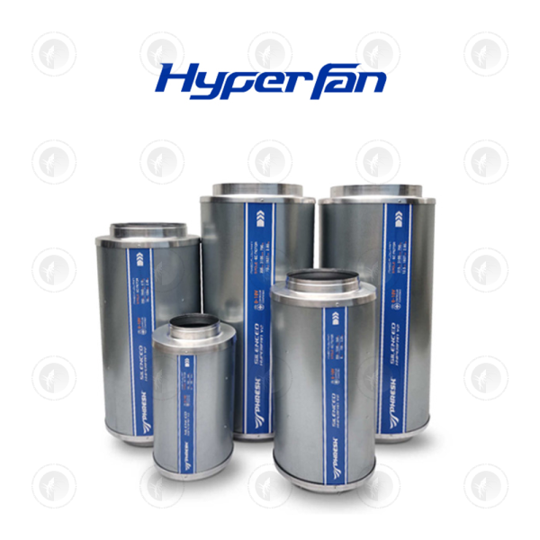 Phresh Silenced EC Hyperfan v2 w/ Speed Controller - Various Sizes | Silenced Fans