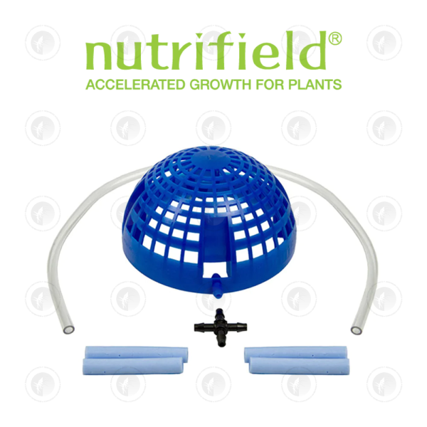 Nutrifield Air Dome |  With Airline & Disperser Tube |  Provide Oxygen to Root Zone