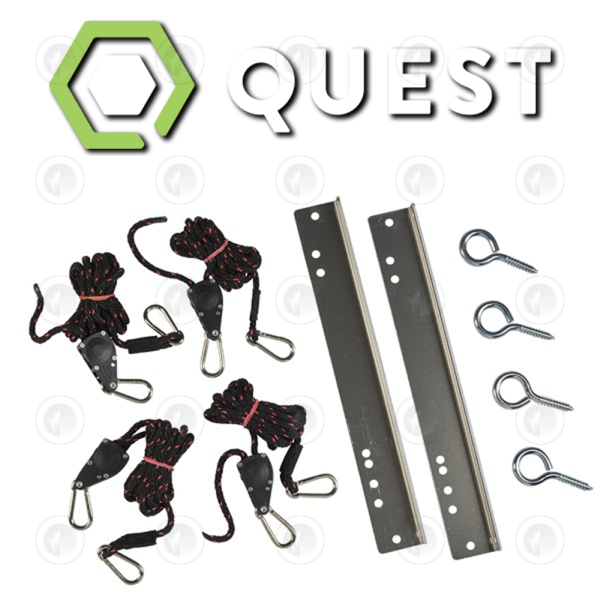 Quest 70 Hanging Kit | Eyebolts | Carabiners | Bracket