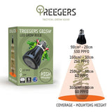Treegers - GB15W/GB30W LED Grow Bulb | 15W/30W | E27 | Full-Spectrum Fusion | IP44