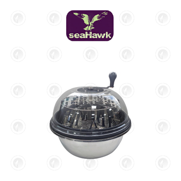 Seahawk Manual Bud Leaf Trimmer - 16" | Clear Top | Stainless Steel