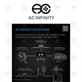 AC Infinity - Cloudline Pro S4 | Quiet EC Inline Fan | With Speed Controller | 4” / 100 MM