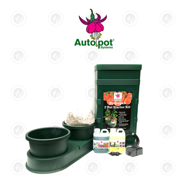 Autopot Hydropak Double 10" Inch Module Starter Kit | 2 Pots Kit | Wicking System