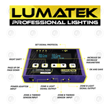 Lumatek Digital Control Panel PLUS 2.0 - HID + LED | Dual Signal Lighting Controller